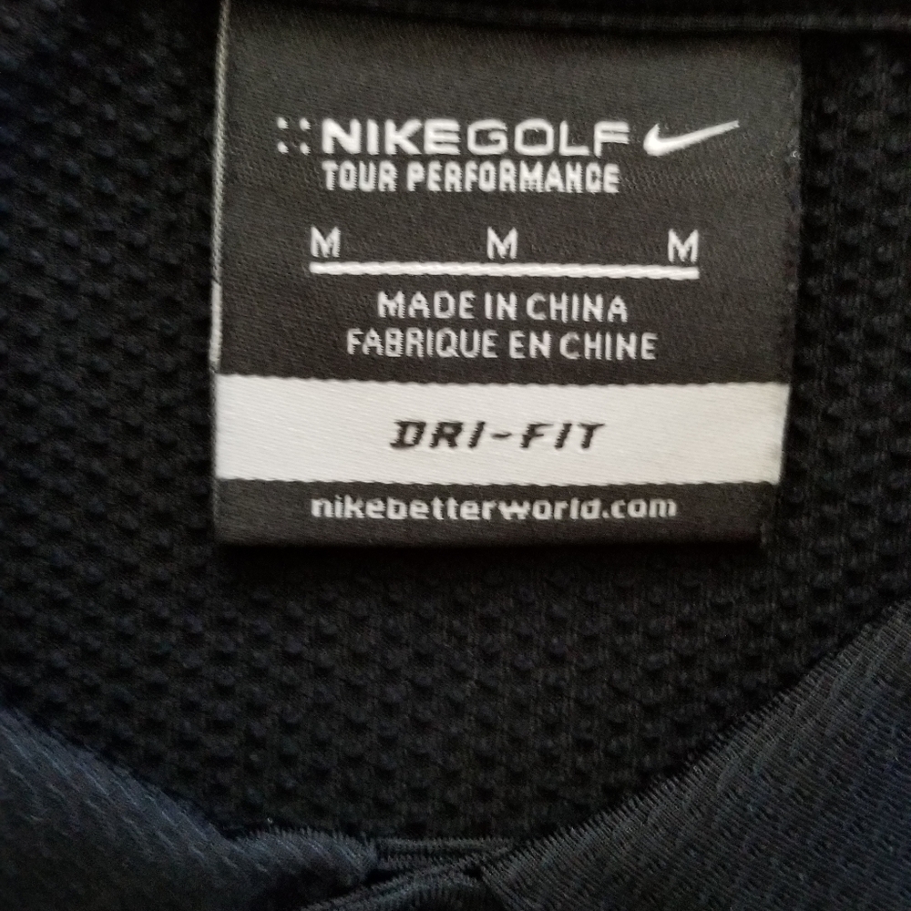 Nike dri-fit golf polo.